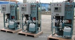 Marine Reverse Osmosis Fresh Water Generators