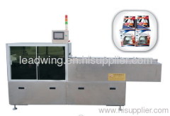 Semi auto end load cartoning machine/ Intermittent end load cartoner