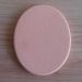 Oval shape cosmetic sponge