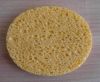 Yellow Oval shape Eco-friendly Cellulose Sponge