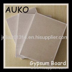 Manufacture Popular Gypsum Board Price with Different Sizes 1800*1200*7