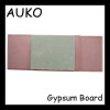 Lightweight Fire Resistant Plasterboard /Gypsum Board With Reinforced Fiberglass
