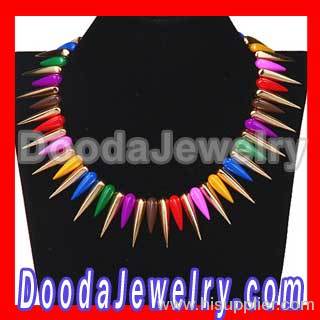 Punk Spike Choker Necklace