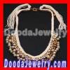 Cheap Fashion Ladies Crystal Beaded String Necklace 2013