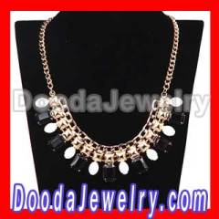 acrylic beads bib statement necklace 2013