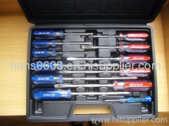 12 PCS Acetate handle screwdriver set