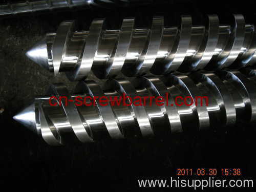 Double Screw Barrel for Pipe Production line