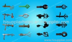 metal curtain rod set