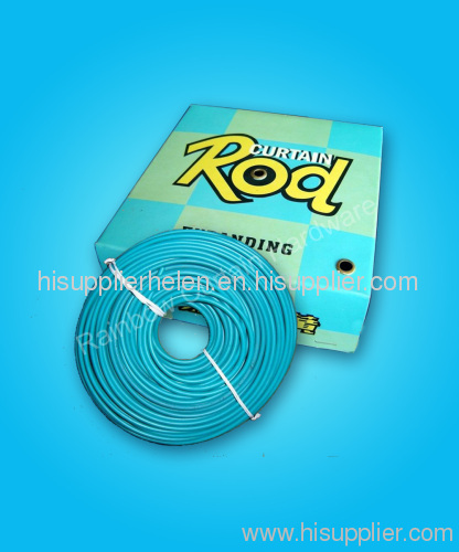 plastic coated iron curtain wire