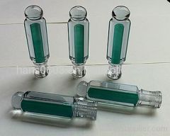 Green color strip acetate handles