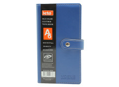 A6 note book with button and 120 sheets
