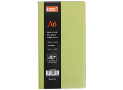 A6 note book with 80 sheets