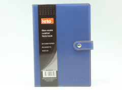 A5 note book with button and 80 sheets