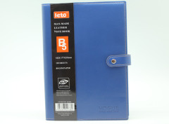 B5 note book with button and 120 sheets