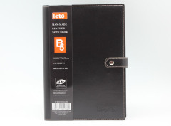 B5 note book with button and 120 sheets
