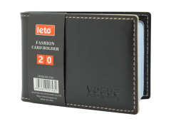 Fashion card holder with 10 sheets