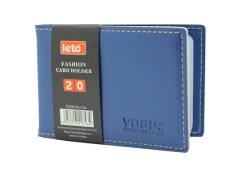 Fashion card holder with 10 sheets