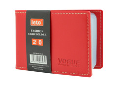 Fashion card holder with 10 sheets