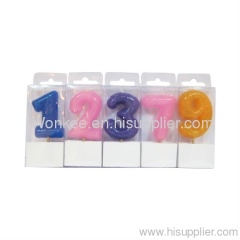 Pick Candles (Number Candles, Cake Decoration)