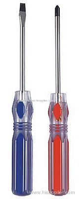 Long acetate handle screwdrivers