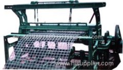 Crimped wire mesh machine