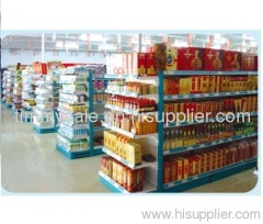 display stands for metal shelving warehouse/supermarket light storage rack