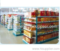display stands for metal shelving warehouse/supermarket light storage rack