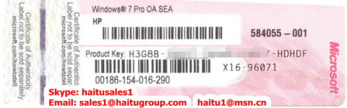 Windows 7 Pro Oa Sea Hp Center