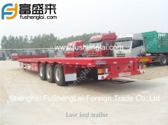 China low bed trailer