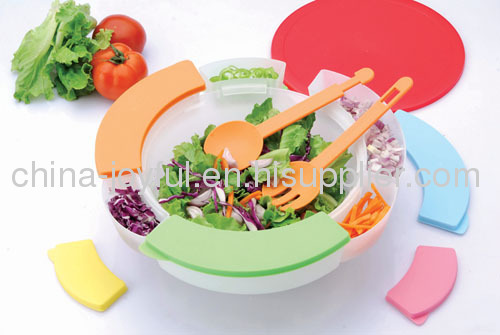 15pcs Set Salad Bowl in Unique Design