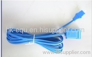 grounding pad cable,grounding pad medica cable,reusable grounding pad cable,cables connector