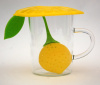 Silicone Tea Infuser Set with cup lid