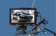 7"Car rear view camera and monitor system
