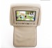 7 inch car headrest monitor DVD TV with Touch-key or Remote