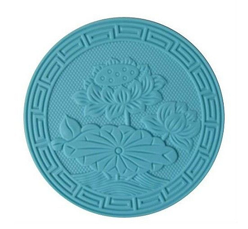 Round shape heat resistant silicone mats