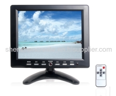 8″Professional CCTV LCD Monitor with AV1/AV2/AV3/AV4 (Q9 BNC/RCA optional)