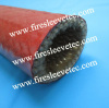 Silicone coated fiberglass fire sleeving