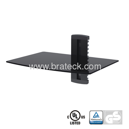 Glass DVD wall mount bracket