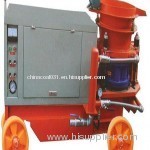 wet -mix spraying machine