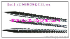 well done barrel screw for plastic extruder machine
