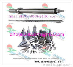 screw and barrel for plastic extruder machine