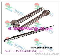 pp pe abs pvc screw barrel for extruder machine