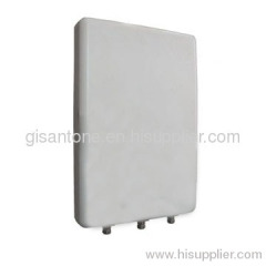 2.4G WIFI Wlan Panel MIMO Antenna With 3 Connectors High Gain