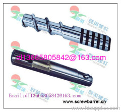 Professional QunYing tungsten carbide screw barrel for machine
