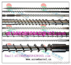 well barrel and screw for extruder machine