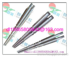 plastic conical screw and barrel full of prefession