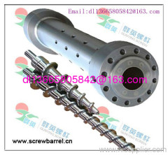 plastic conical screw and barrel full of prefession