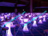 Shanghai nightclub party acrylic led light cocktail bar table