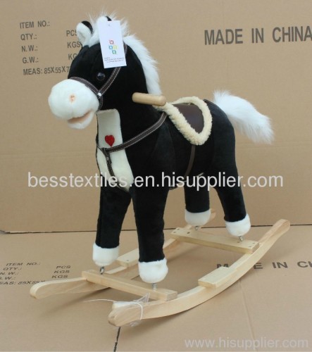 playful rocking horse with sound(EN, ASTM)