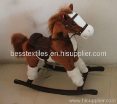 playful rocking horse with sound(EN, ASTM)